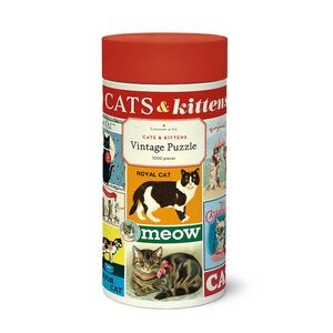 Cavallini & Co. Cats & Kittens 1000-piece puzzle
